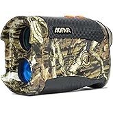 AOFAR HX-1200T Hunting Range Finder for Archery, 1200 Yards with Angle and Horizontal Distance, Accurate and Fast,Waterproof 