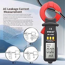 SNAKOL Digital AC Leakage Clamp Meter 0.01mA