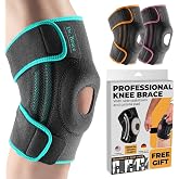 DR. BRACE ELITE Knee Brace with Side Stabilizers &amp; Patella Gel Pads | for Maximum Knee Pain Support and knee recovery for men and women-Please Check How To Size Video