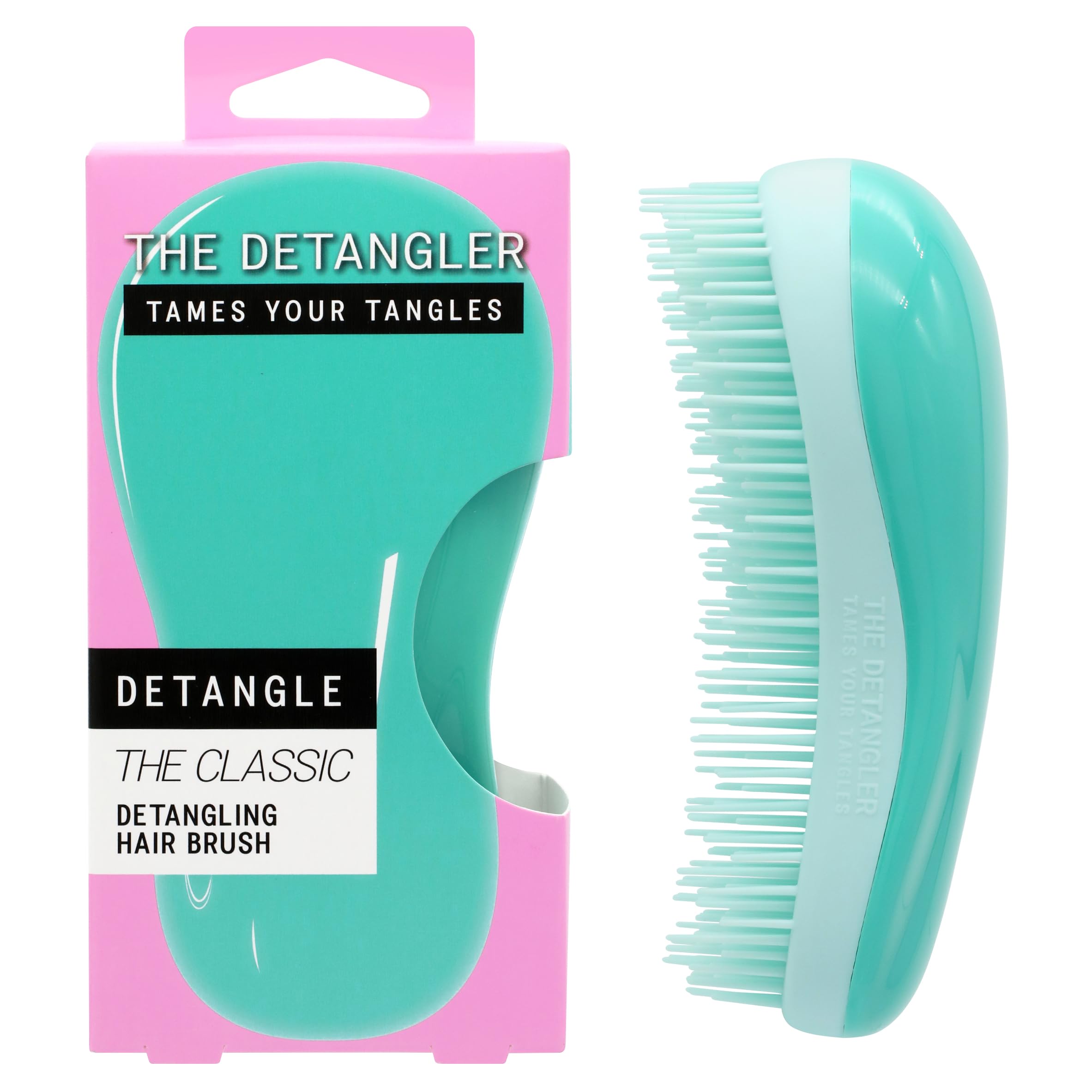 The Detangler Classic Detangling Hair Brush, Aqua