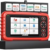 Launch OBD2 Scanner CRP123X V3.0 Elite,7 Resets Scan Tool,Lifetime Update | CANFD/DoIP,FCA SGW,Oil/Brake/BMS/SAS/D PF/ABS/Throttle Reset,Multi System,Graphic Live Data,Battery Test,Auto VIN,Android 8.1