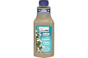 Kraft Creamy Caesar Salad Dressing, 425 ml Bottle (Pack of 10)