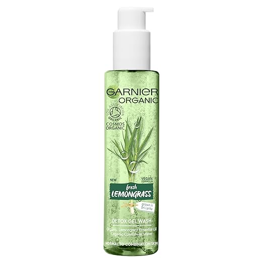 garnier organic detox gel wash