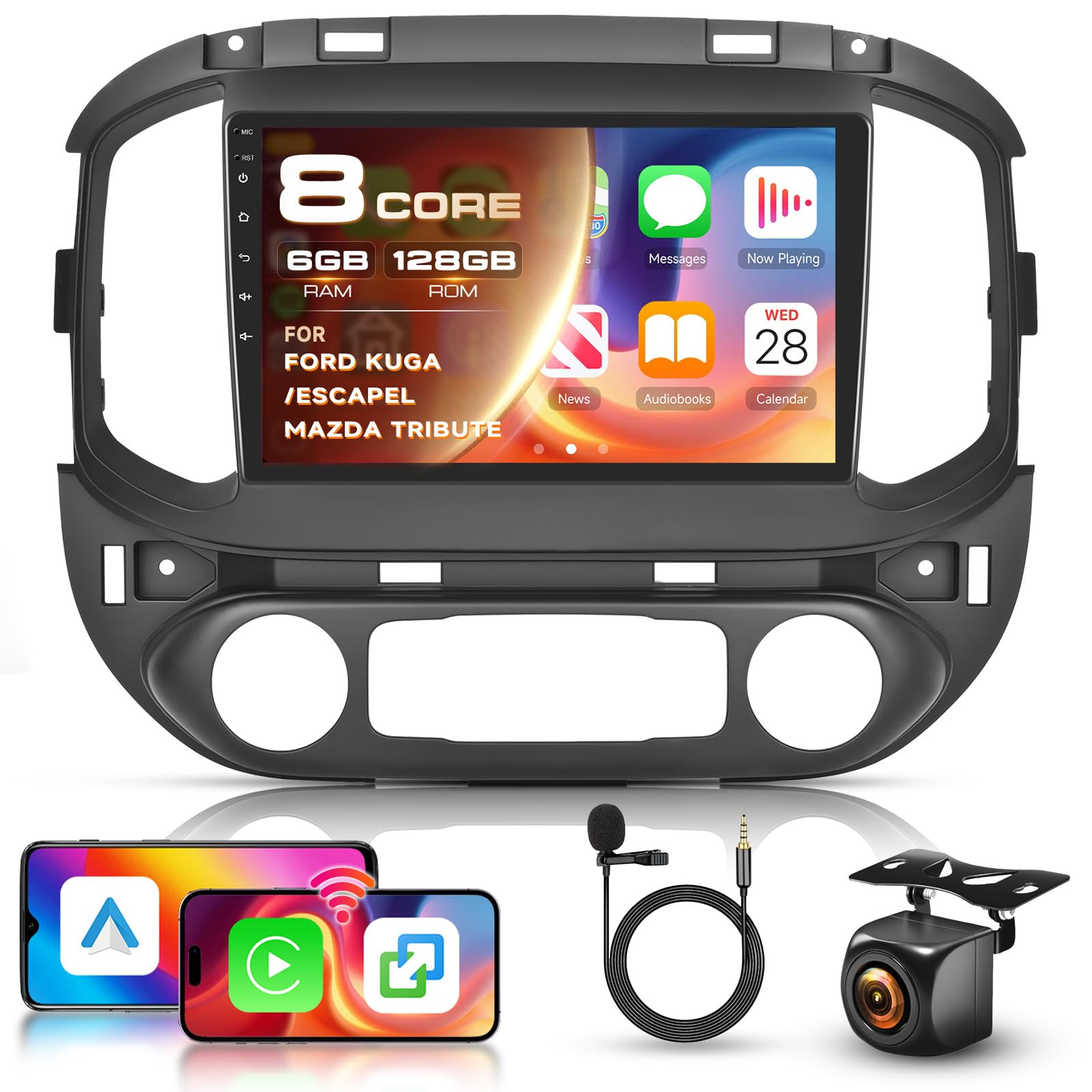Photo 1 of ? 8 Core 6G 128G? for Chevy Colorado/GMC Canyon 2015-2019 Radio Android 9 Inch Touchscreen Wireless Carplay Android Auto, Driauto Car Stereo Upgrade Bluetooth DSP GPS Navi WiFi FM/RDS Backup Camera