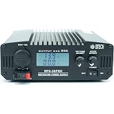 BTECH RPS-30PRO 30 Amp Regulated Universal Compact Bench Power Supply, AC-to-DC Power Convertor, 13.8V (9~15VDC Adjustable) with Noise Offset Adjustment, Includes Multiple Power Connections