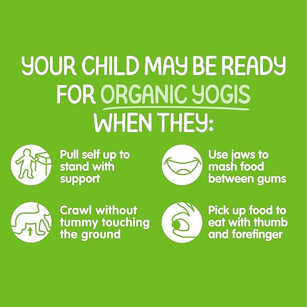 HAPPY BABY ORGANICS YOGIS FREEZE-DRIED YOGURT & FRUIT SNACKS, 3 FLAVOR VARIETY PACK, 1 OUNCE (PACK OF 3)