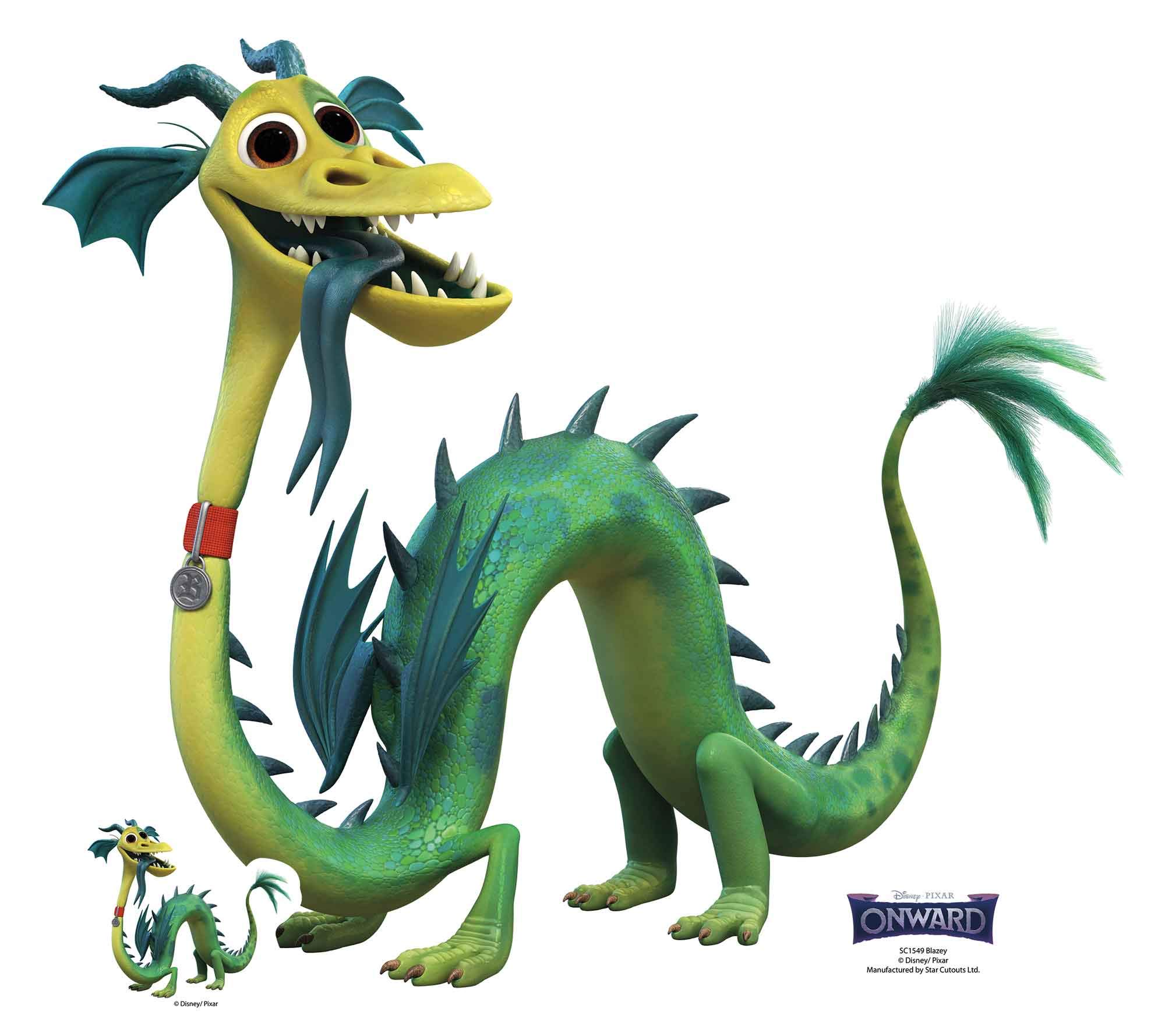 Star Cutouts Ltd SC1549 Blazey Onward Lifesize Cardboard Cutout/Standee/Standup Talking Point, Fun for Events and Parties, Multicolour