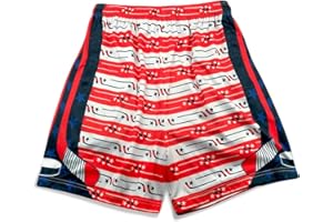ChalkTalkSPORTS Hockey Performance Shorts | Patriotic Stars and Stripes Hockey Shorts | Adult | Hockey Boys Athletic Shorts