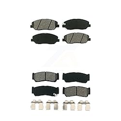 SIM Front Rear Semi-Metallic Brake Pads Kit