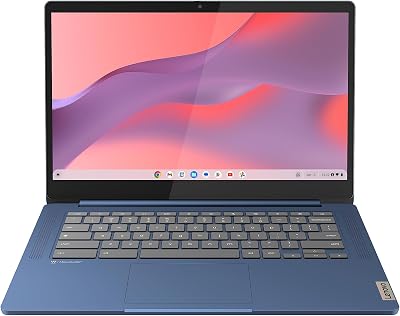 Lenovo IdeaPad Slim 3 Chromebook 14 FHD 4GB RAM 64GB eMMC Abyss Blue