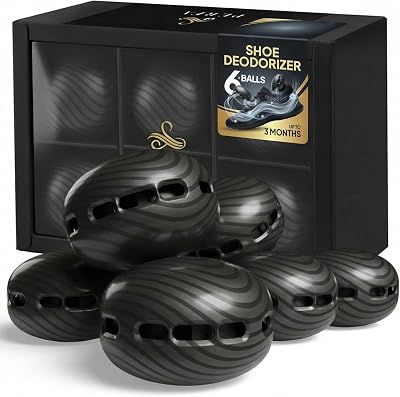 Perfa Premium Shoe Deodorizer 6 Pack | Natural Odour Remover Balls
