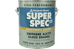 Benjamin Moore 1 Gallon Can of High Performance Super Spec Paint Blue | for use with Kayak Pools