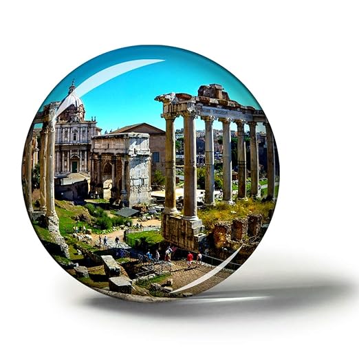 Hqiyaols Souvenir Italia Foro Romano Roma Imanes Nevera ...