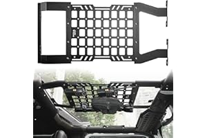 JOYTUTUS Hard Top Roof Rack Molle Panel Compatible with Wrangler JL JLU & Gladiator JT 2018-2026, Wrangler Overhead Molle Panel Storage Cargo Roof Rack, No Drilling(Not for Soft-Top)