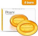 Pears Natural Amber Soap Bar 125g 6 Pack + 1 Soap Bag view 3
