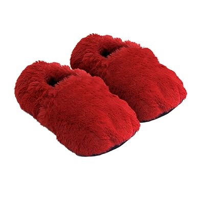 Zapatillas térmicas Pantuflas de granos para el microondas y el ...
