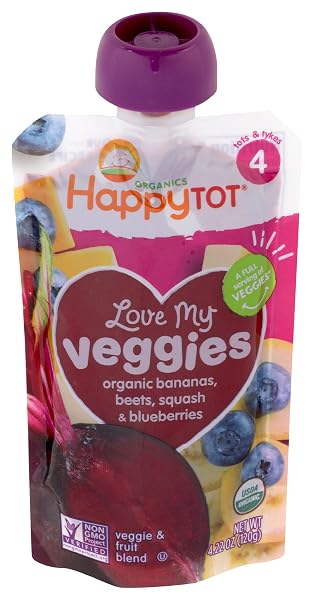 HAPPY TOT LOVE MY VEGGIES STAGE 4 ORGANIC...