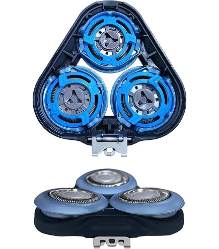 3 Têtes De Rasoir De Rechange Pour Philips HQ7140, HQ7310, HQ7160, Etc. - Compatibles Avec Les Série HQ8, Marque Vhbw