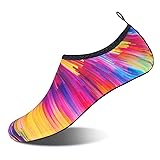WateLves Womens and Mens Kids Water Shoes Barefoot