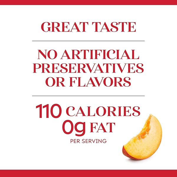 DUNCAN HINES COMSTOCK SIMPLY PIE FILLING & TOPPING, PEACH, 21 OZ