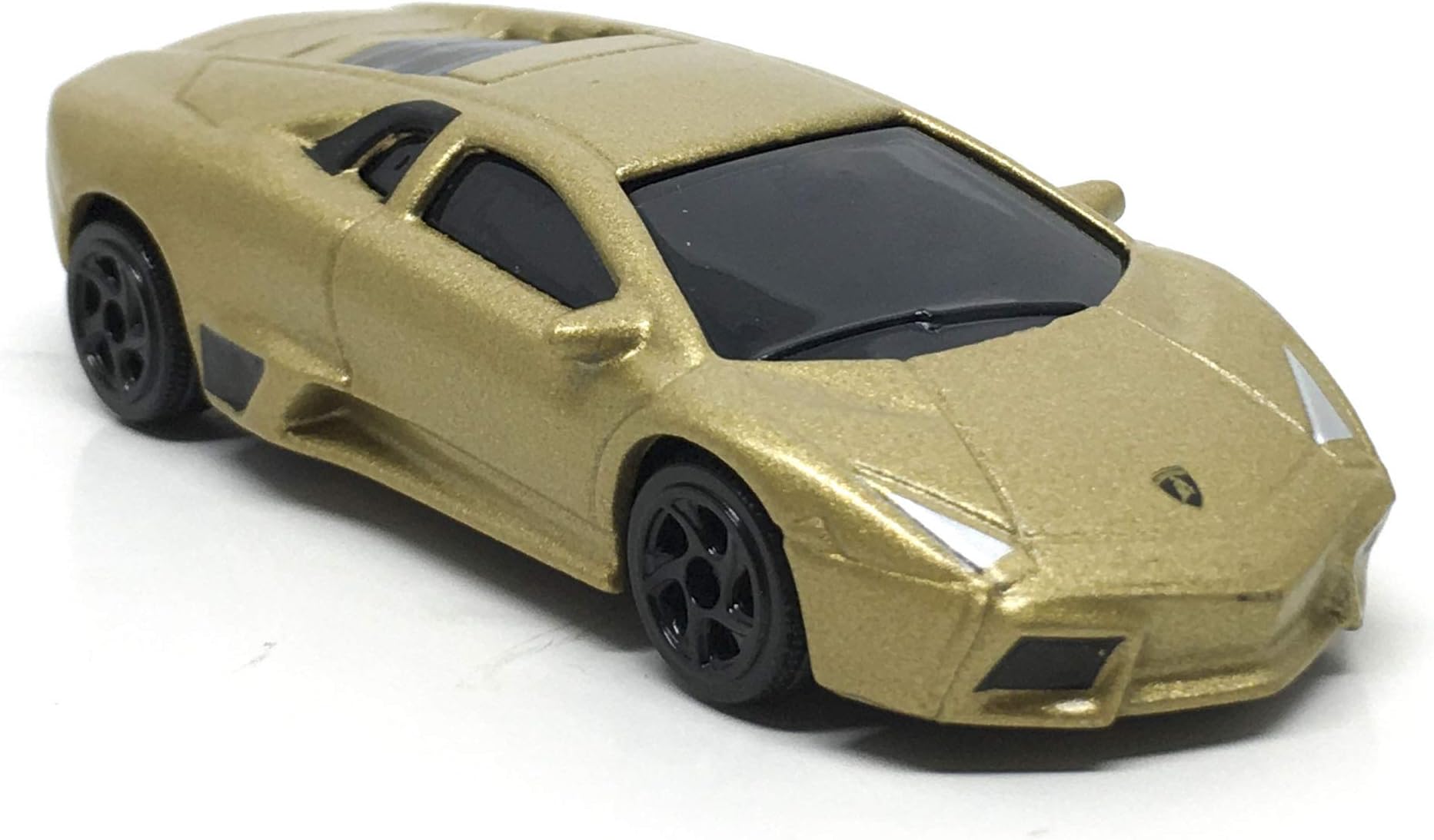 Lamborghini Reventon Matt Gold 1/64 Diecast Car Scale Model - MJ Ref# 219C - Wheel 5SVB - Loose Pack - Free Display Case