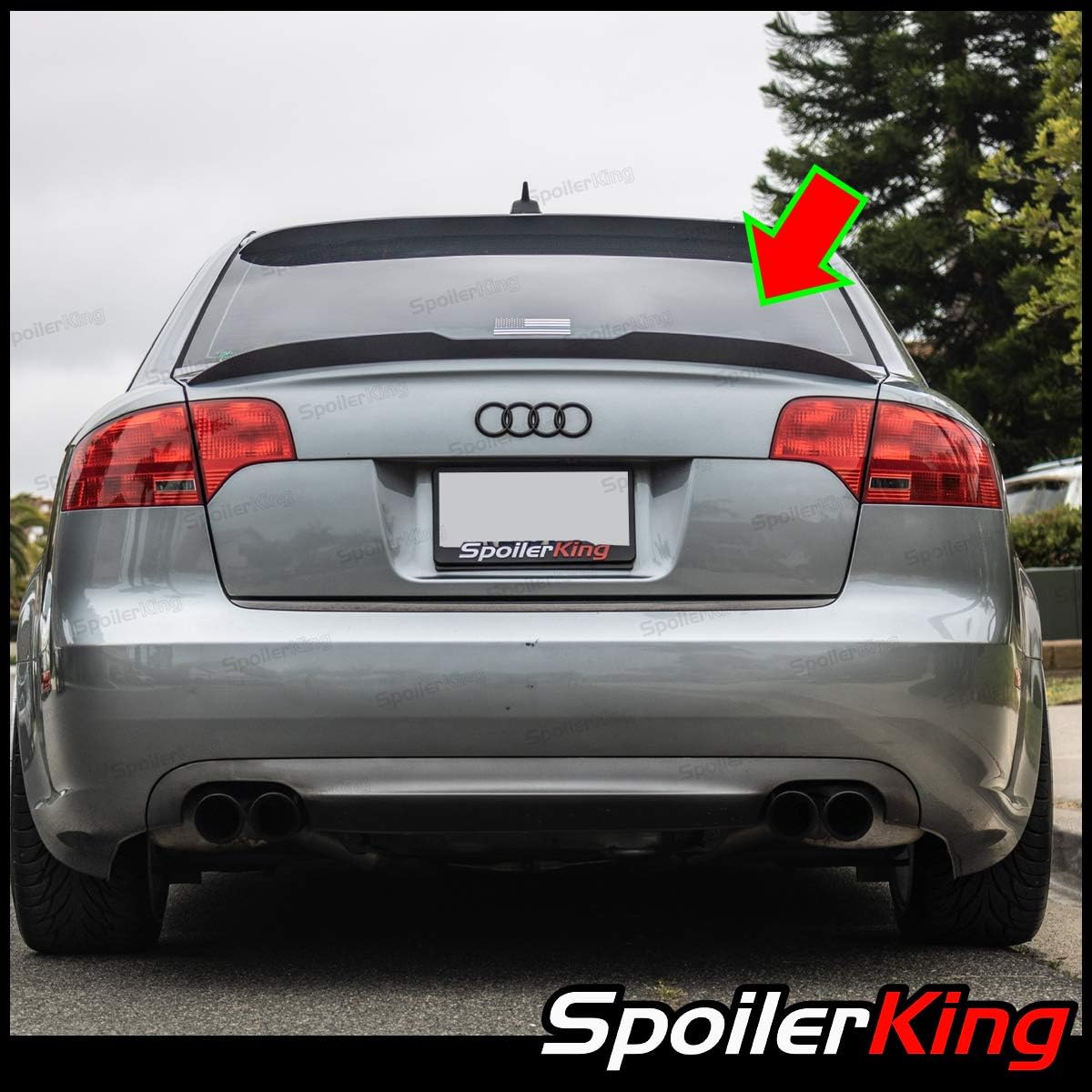 B7 B6 S Line Sedan OriginalEuro Rear Trunk Lid Wing Sport Spoiler Lip