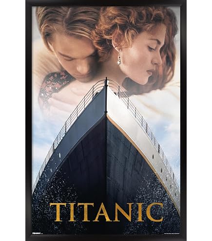 Amazon.com: Movie Poster TITANIC 2 Sided ORIGINAL 2012 Re-Release