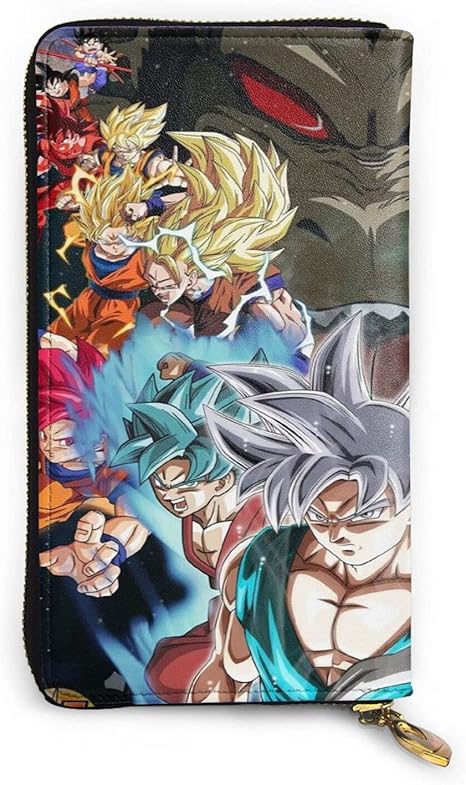 Amazon Co Jp ドラゴンボール おしゃれ多机能 真皮長財布薄手の財布 メンズレディー可愛くシンプルゼリーカードキャッシュ大容量収納 財布 ホーム キッチン