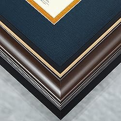 Luminary 11x14 Wood Diploma Frame with 8.5 x 11