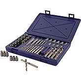 Irwin 3101010 Screw Extractor and Drill Master Set, 48-Piece