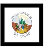 The Wizard Of Oz Map Wall Poster - Framed, 24.25x35.75 Inches, Premium Satin Finish - View #13