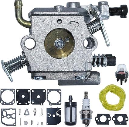 Amazon Com Aumel C1q S126b Carburetor Carb Fuel Line Filter Repair Kit For Stihl 0t Ms0 Ms0t Chainsaw 1129 1 0653 W Spark Plug Primer Bulb Garden Outdoor