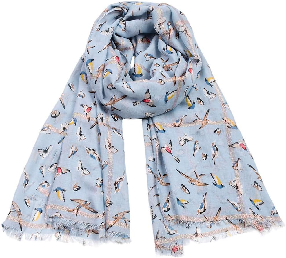 Download chenJBO Women Lightweight Long Scarf Soft Cotton Scarves ...