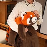 Ditucu Red Panda Stuffed Animal Realistic Plush Toys Cute Soft Hugging Plushies Gifts for Kids 16 inch