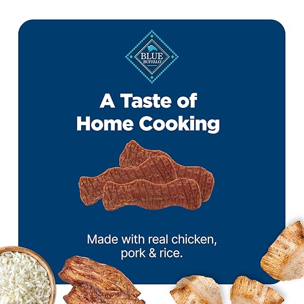 BLUE BUFFALO NUDGES HOMESTYLE NATURAL DOG TREATS CHICKEN AND BACON, 16-OZ BAG