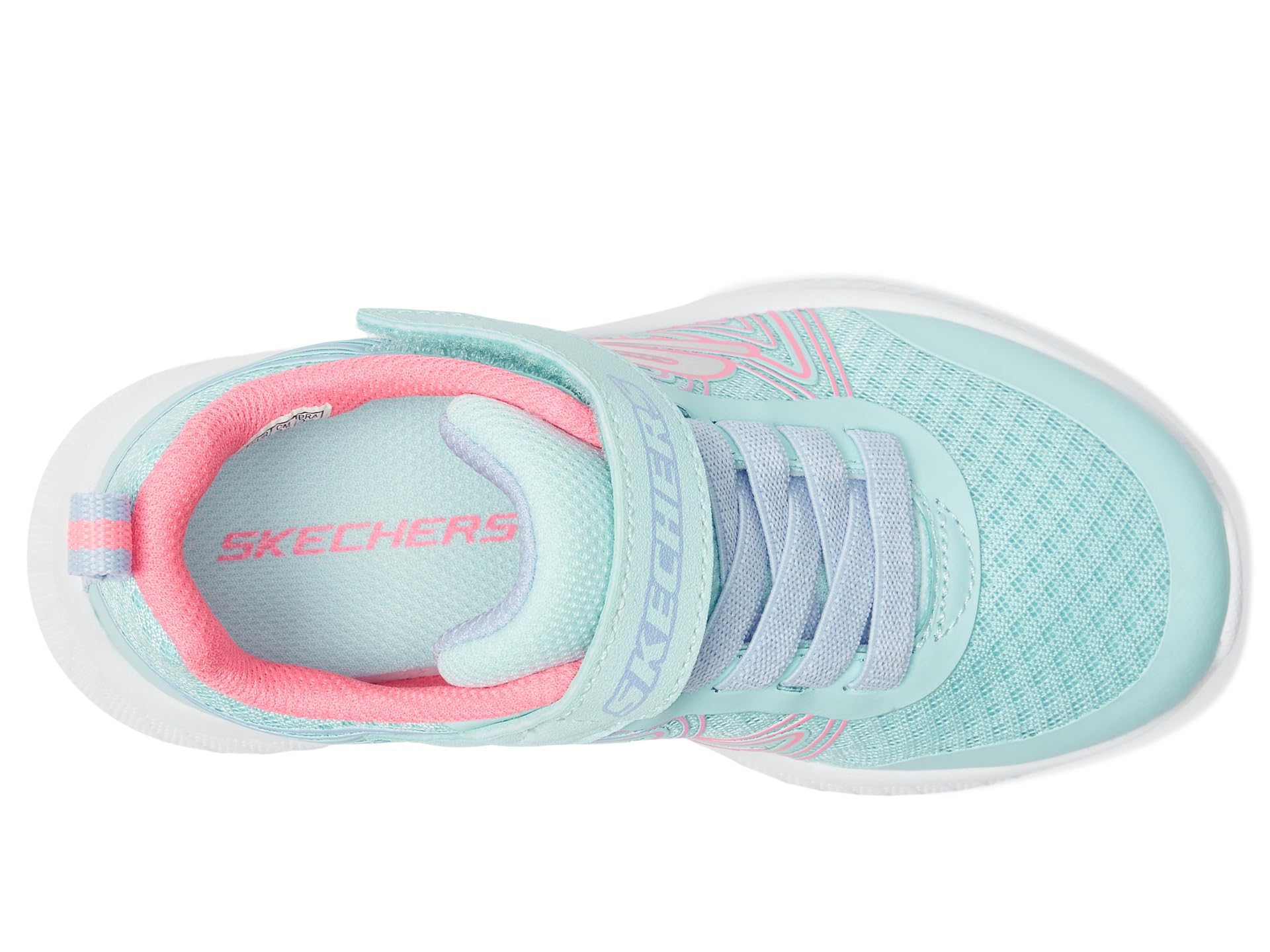 Skechers Unisex-child Microspec Plus - Swirl Sweet Sneaker