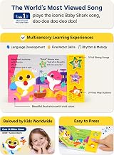 Pinkfong Baby Shark Potty Time 3 Button Sound Book PFNSB014 view 5