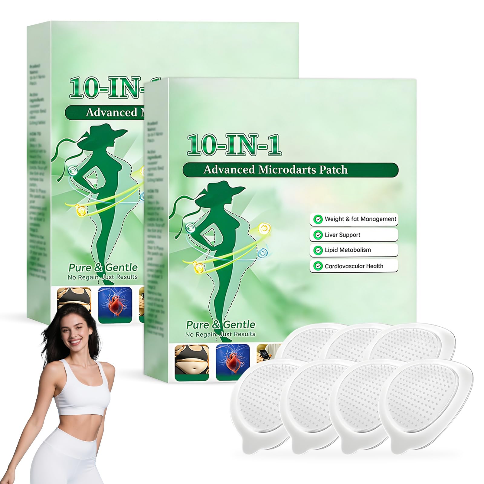 Photo 1 of **********MISSING PARTS*******
HongChengSM Moringa 10-in-1 Nano Microdarts Patch, 2026 New Advanced Moringa Patches, Natural Skin Care Patchs for Women and Men, Firming Skin, Gentle Formula for All Skin (2 Boxes)