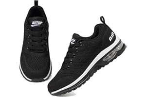 ziitop Running Shoes for Women Walking Shoes Athletic Air Cushion Tennis Shoes Ladies Non Slip Lightweight Fashion Sneakers B