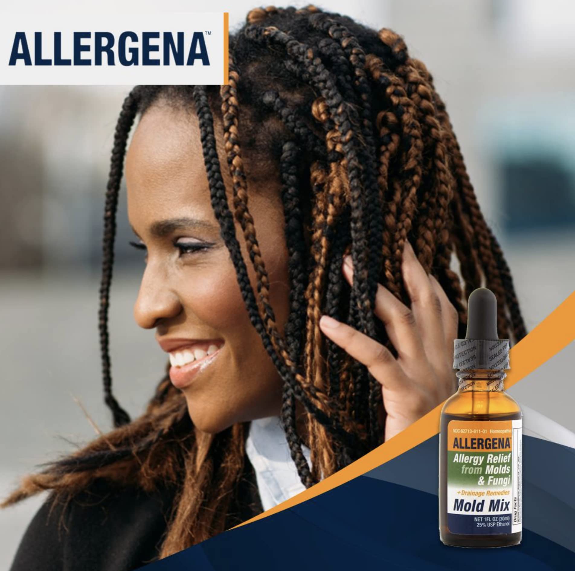 PROGENA - Allergena Mold Mix - Allergy Relief Drops (2 FL Ounce)
