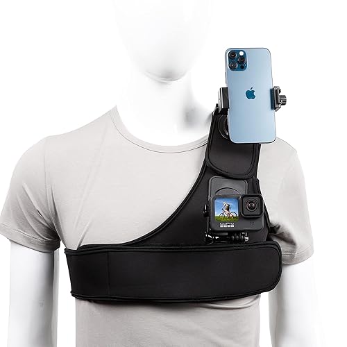 PellKing Shoulder Strap Mount Double Base Chest Harness Holder