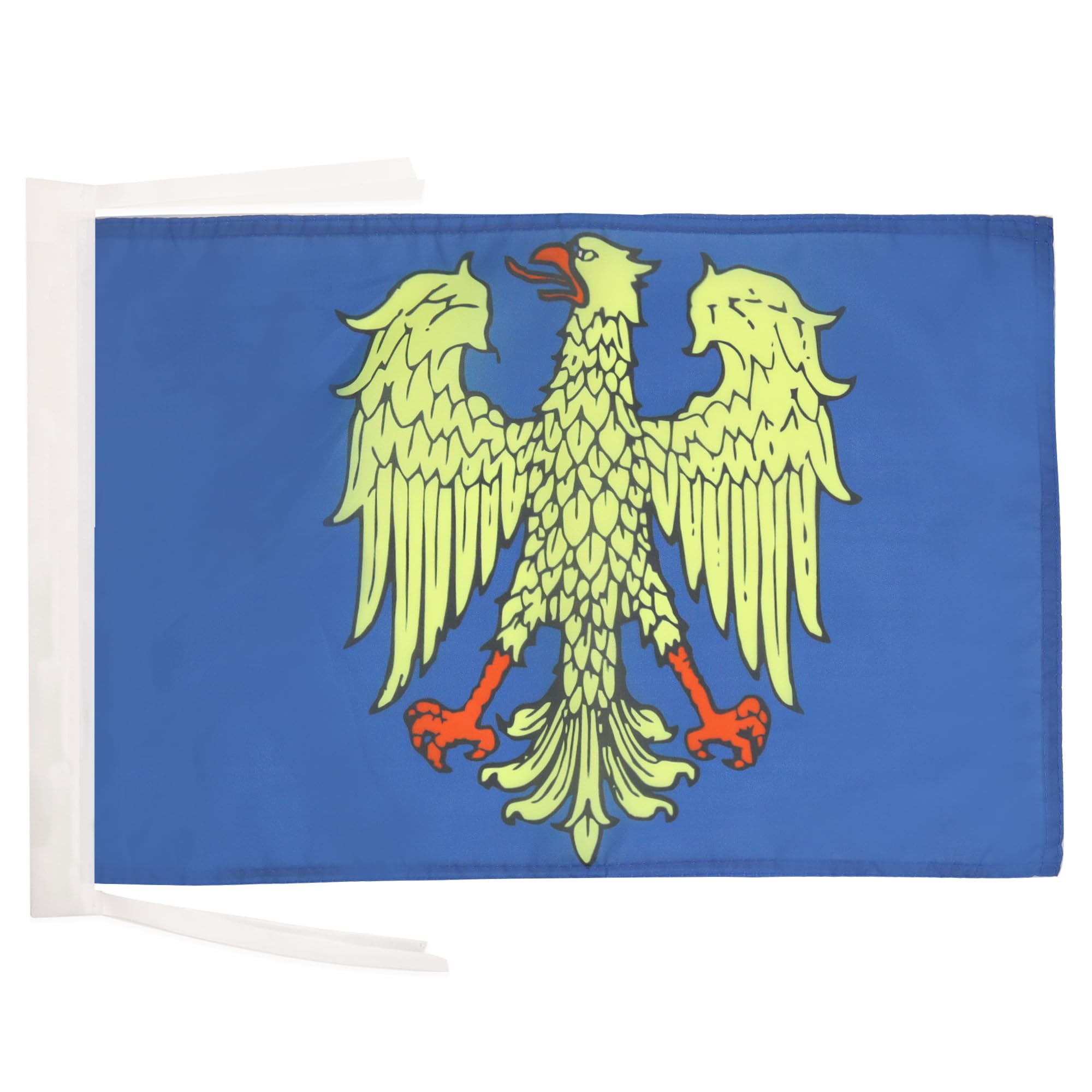 AZ FLAG - Friuli-Venezia Giulia Flag - 18'' x 12'' - 100% Polyester Italy - Italian Region Small Banner with Two Cords - Fade Resistant - Vivid Colors - 18x12 in - 45x30 Cm — image 1