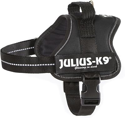 Julius-K9 Powerharness Size S/Mini Black for Dogs 7-15 kg 49-67 cm