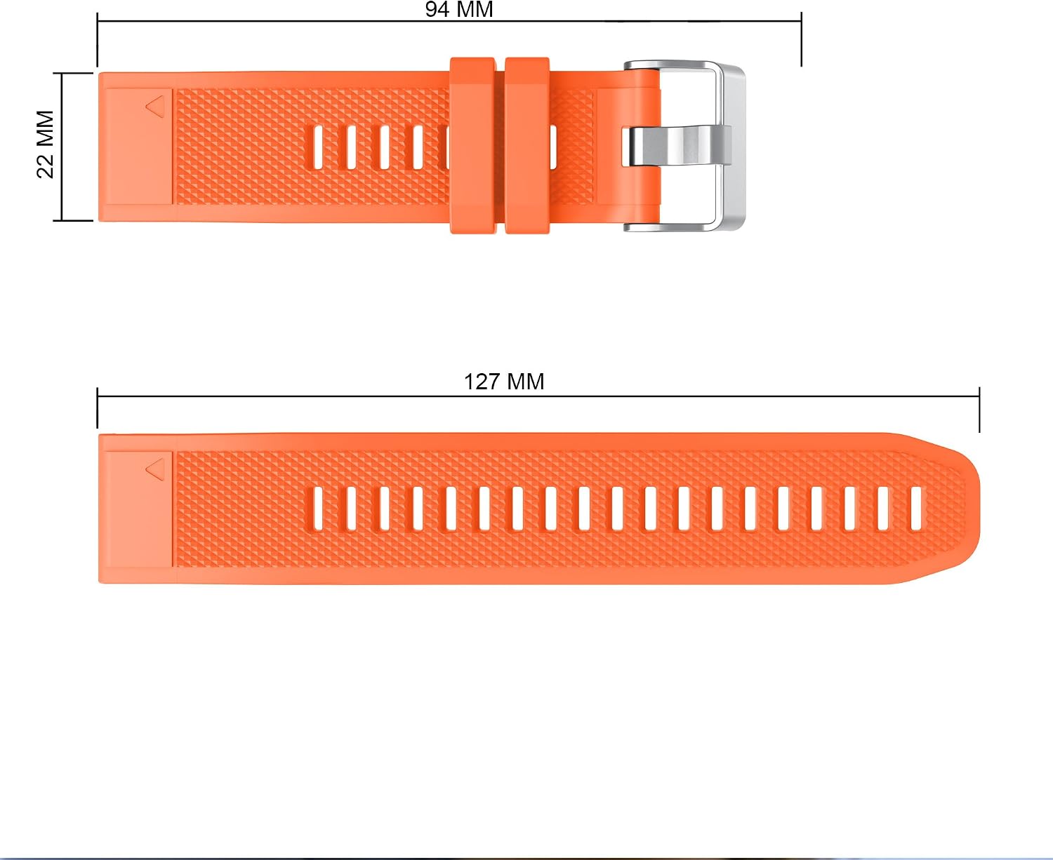 TOPsic Compatible Garmin Fenix 5 Straps - Image 5