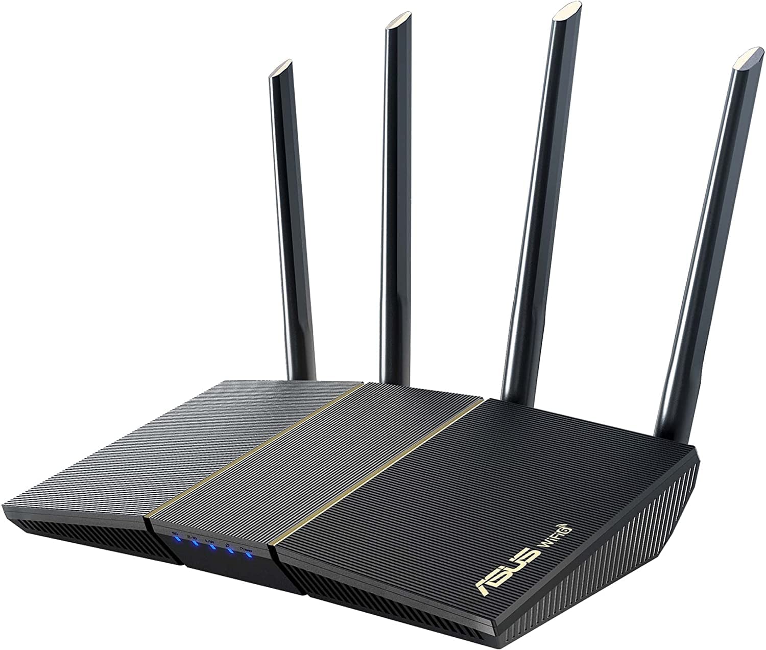 ASUS RT-AX57 (AX3000) Dual Band WiFi 6 Extendable Router, Subscription-free Network Security, Instant Guard, Advanced Parental Controls, Built-in VPN, AiMesh Compatible, Gaming & Streaming, Smart Home