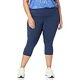 Amazon Essentials Women's Active Sculpt High Rise Capri Legging (Available in Plus Size)
