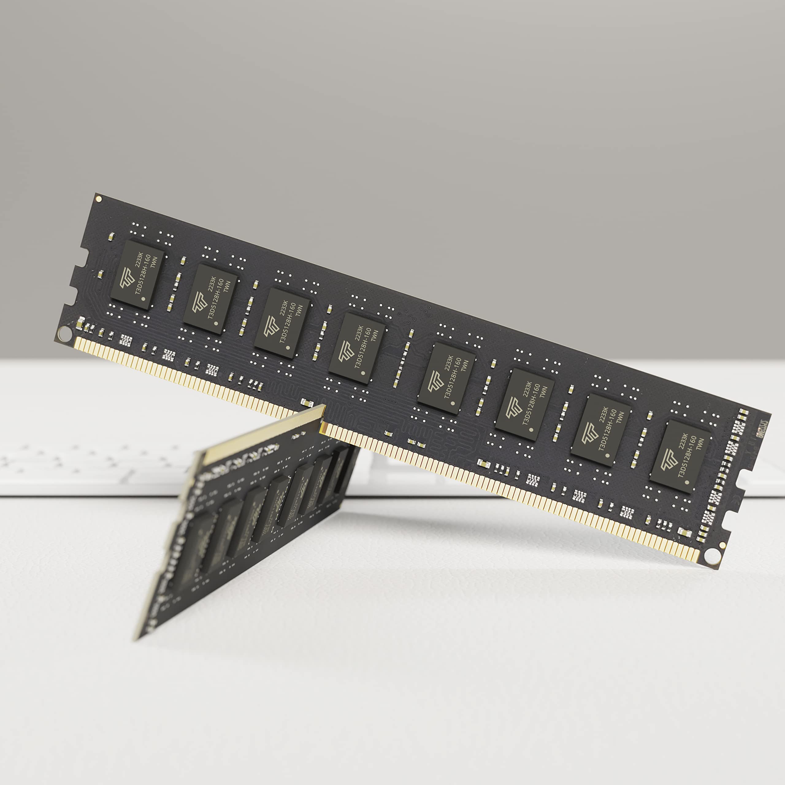 Timetec 16GB KIT(2x8GB) DDR3L / DDR3 1600MHz (DDR3L-1600) PC3L-12800 / PC3-12800 Non-ECC Unbuffered 1.35V/1.5V CL11 2Rx8 Dual Rank 240 Pin UDIMM Desktop PC Computer Memory RAM(SDRAM) Module Upgrade