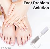 Invero 4-in-1 Pedicure Paddle Tool Unisex Foot File Pumice Brush Callus Remover view 5