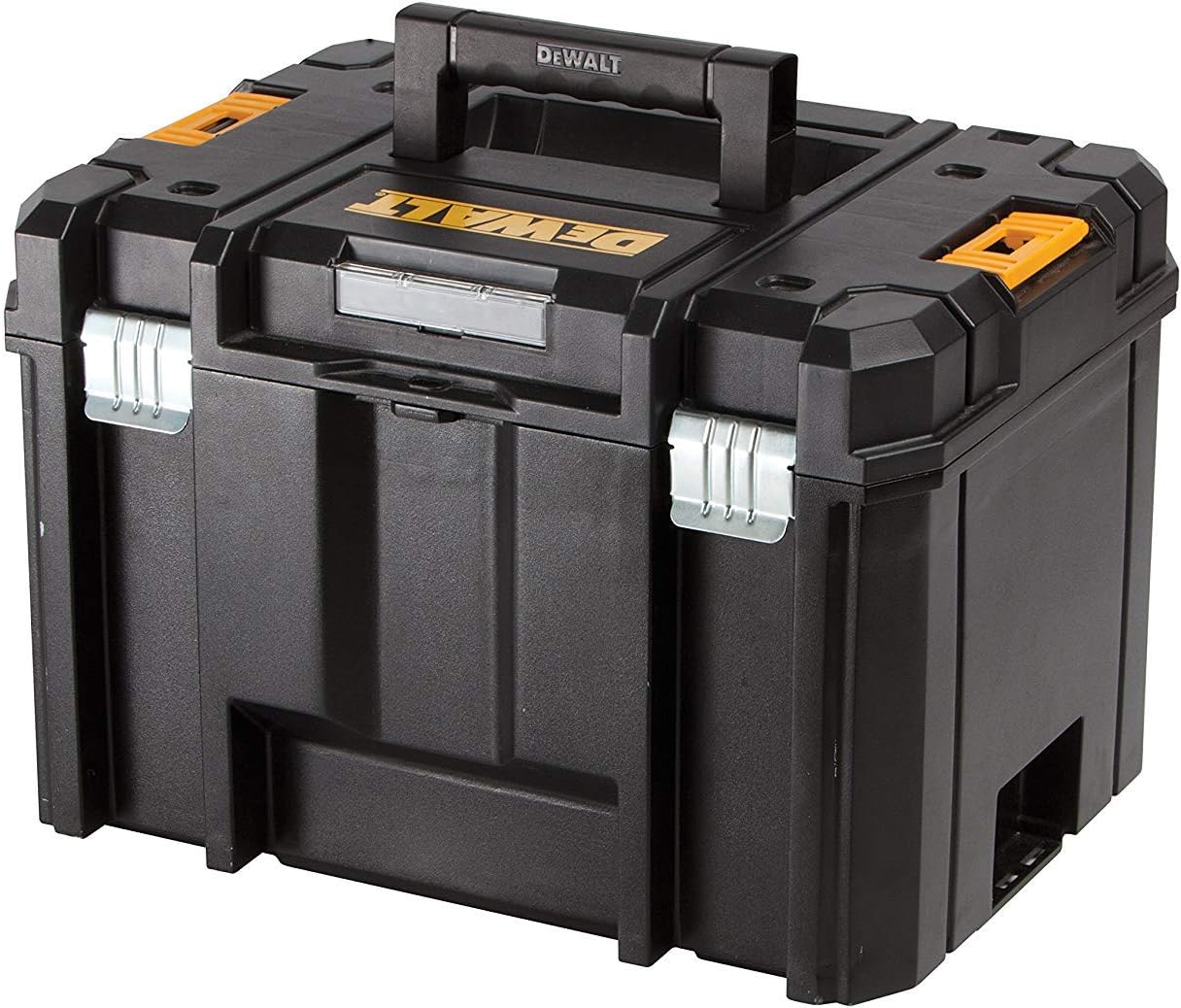 2 X DWST171195 TSTAK Deep Tool Box, Yellow/Black Amazon.co.uk DIY