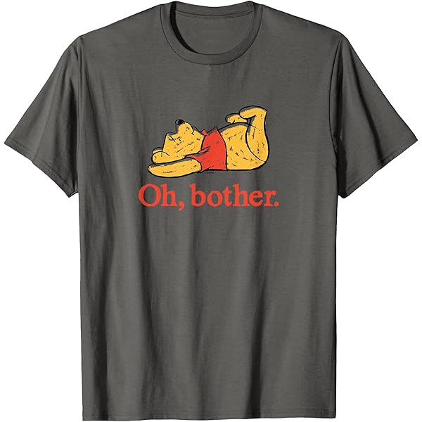 Disney Camiseta Winnie The Pooh Oh Bother Bear Para Hombre